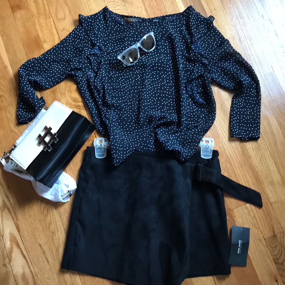 LAST CALL 🙌NWOT Bershka Woman Polka Dot T-shirt